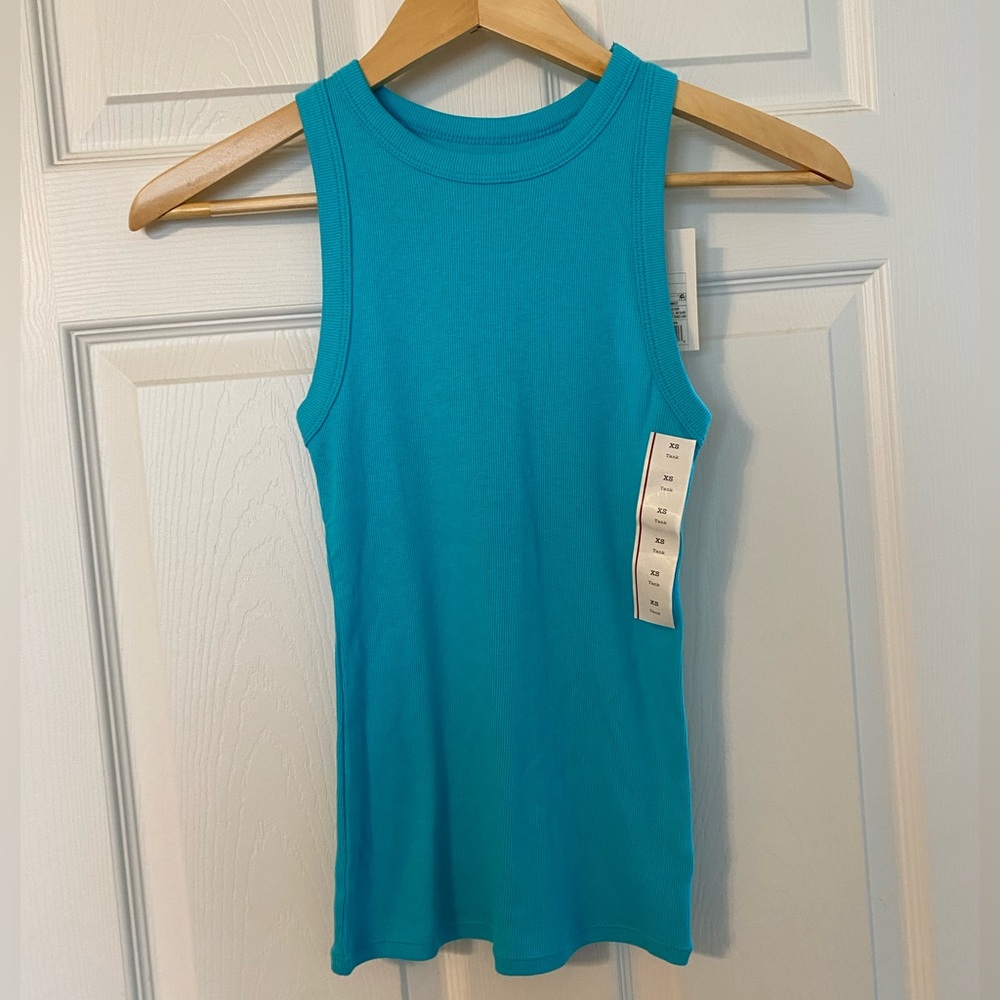 A new day Blue Tank Top